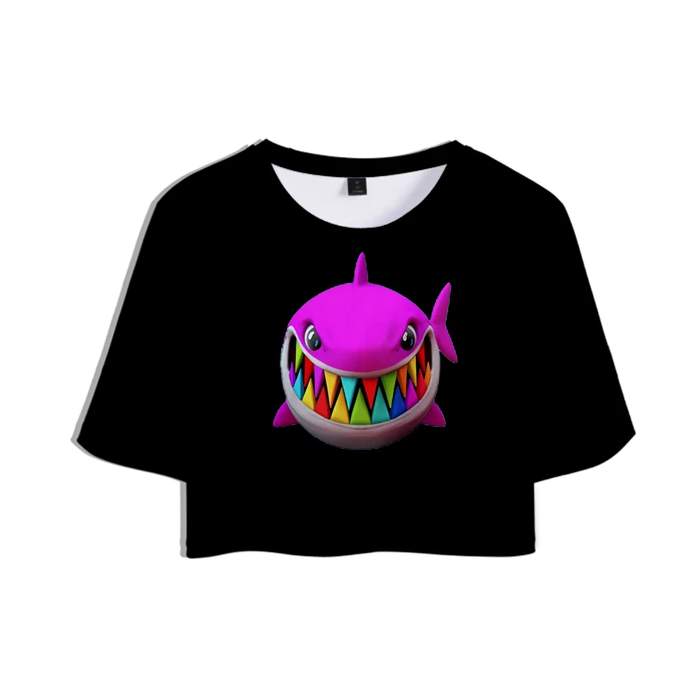 New Fashion 3D Printed 6IX9INE Exposed navel T-shirt Women Girls Tops Casual Summer 3D Shark Girls White t-shirt
New Fashion 3D Printed 6IX9INE Exposed navel T-shirt Women Girls Tops Casual Summer 3D Shark Girls White t-shirt