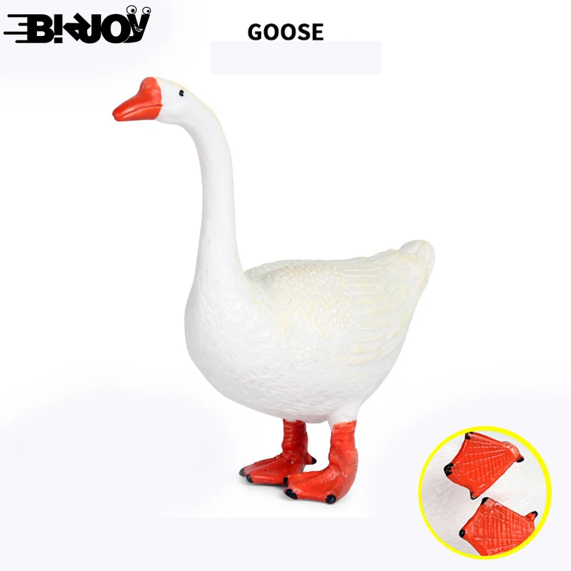 Simulation Wild Animal Goose Model White Swan Great White Goose Ranch Poultry Model Children Solid Plastic Toy
Simulation Wild Animal Goose Model White Swan Great White Goose Ranch Poultry Model Children Solid Plastic Toy