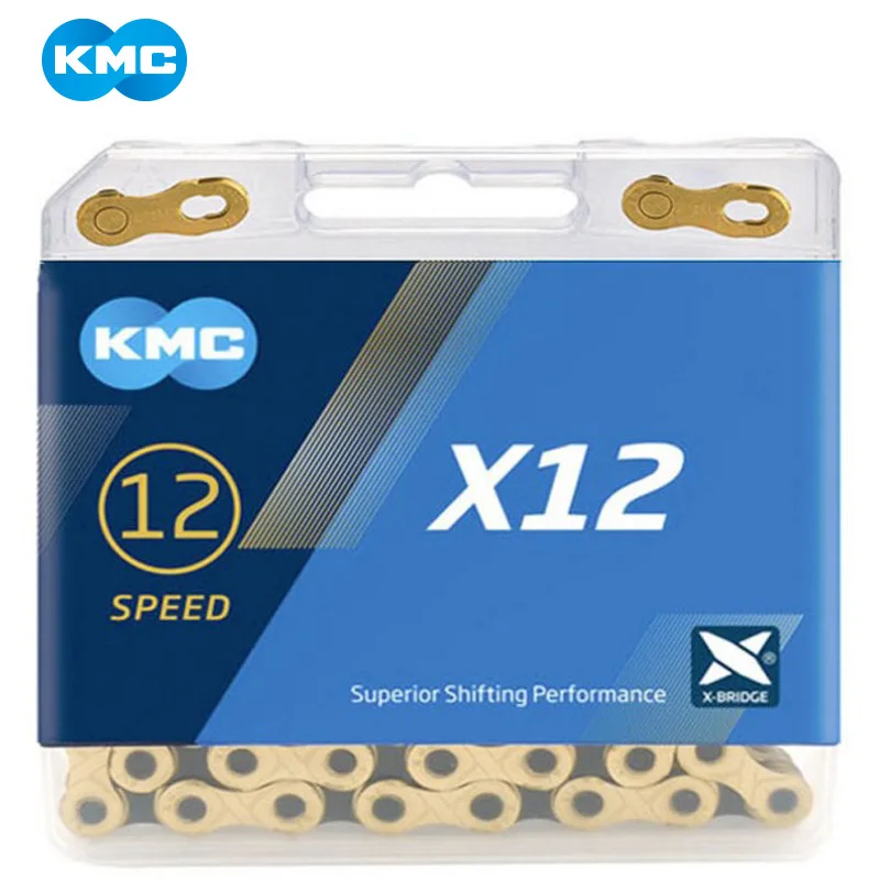 12-скоростная велосипедная цепь KMC X12 126L, запчасти для горных и шоссейных велосипедов X Bridge с оригинальным соединителем MissingLinks
12-скоростная велосипедная цепь KMC X12 126L, запчасти для горных и шоссейных велосипедов X Bridge с оригинальным соединителем MissingLinks