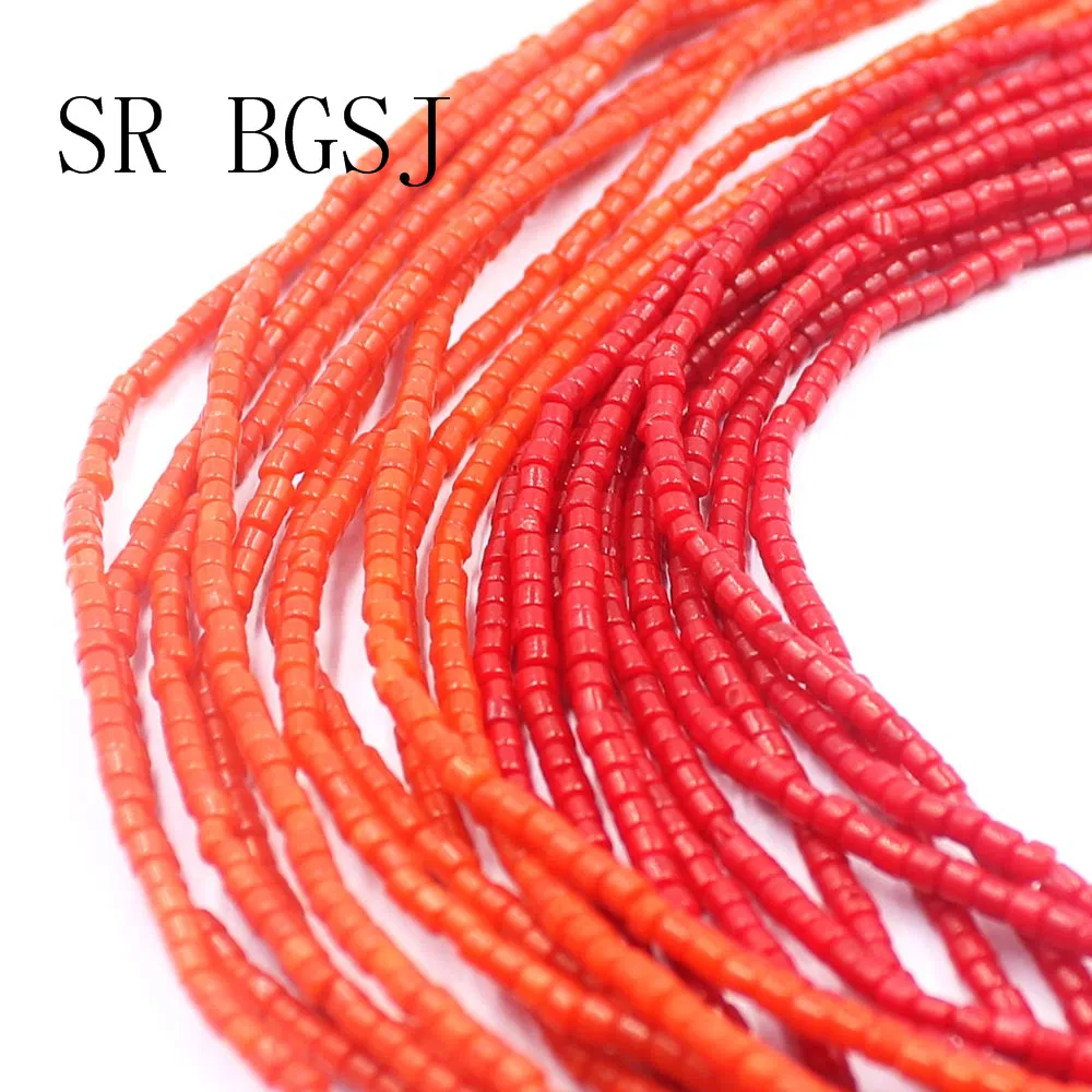 Free Shipping 2x2mm Wholeasle Orange Red Tube Column Shape Nstural Coral Beads Strand 15"
Free Shipping 2x2mm Wholeasle Orange Red Tube Column Shape Nstural Coral Beads Strand 15"
