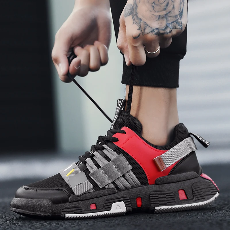 Fashion Mens Casual Shoes Lace-Up Breathable Shoes Sneakers Mens Trainers Zapatillas Hombre Footwear Male Tenis Masculino Newest
Fashion Mens Casual Shoes Lace-Up Breathable Shoes Sneakers Mens Trainers Zapatillas Hombre Footwear Male Tenis Masculino Newest