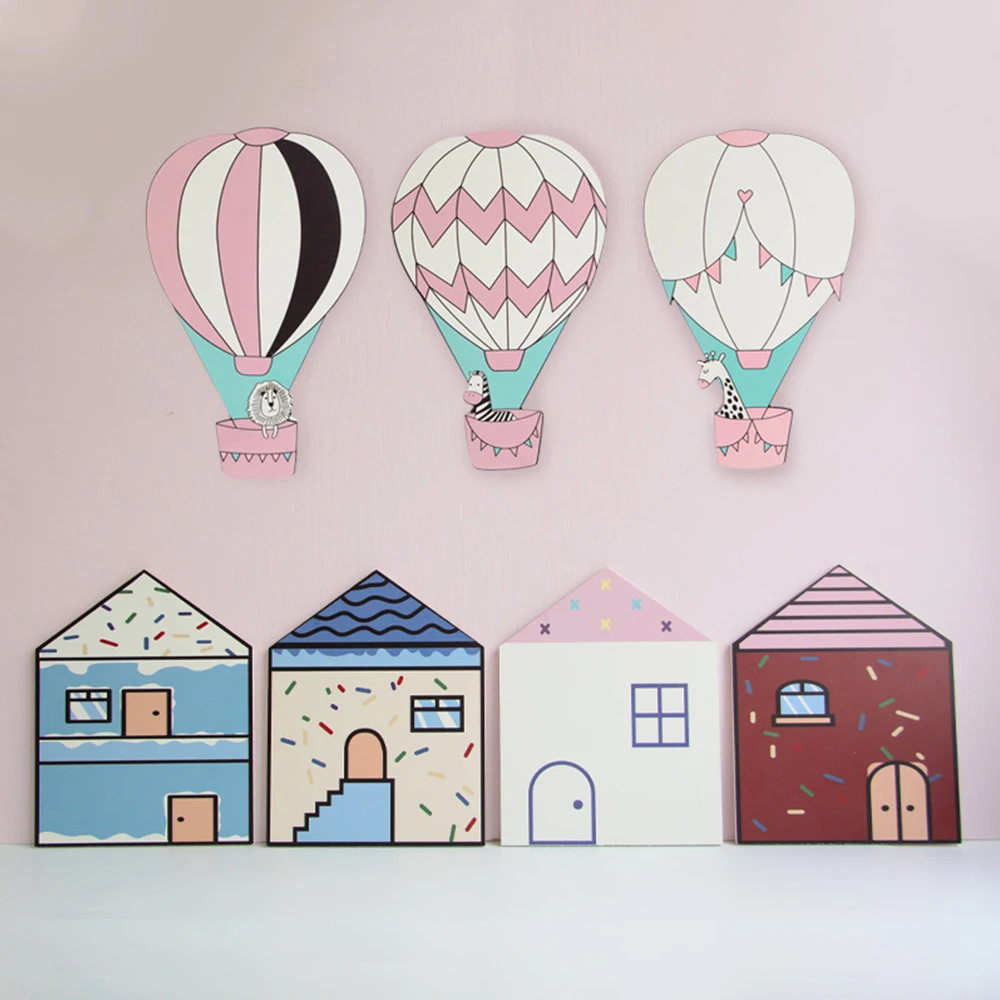3D Wooden Hot Air Balloon Wall Sticker Kids Room Decorations Ornaments INS Nordic Newborn Baby Bedroom Nursery Decor Photo Props
3D Wooden Hot Air Balloon Wall Sticker Kids Room Decorations Ornaments INS Nordic Newborn Baby Bedroom Nursery Decor Photo Props