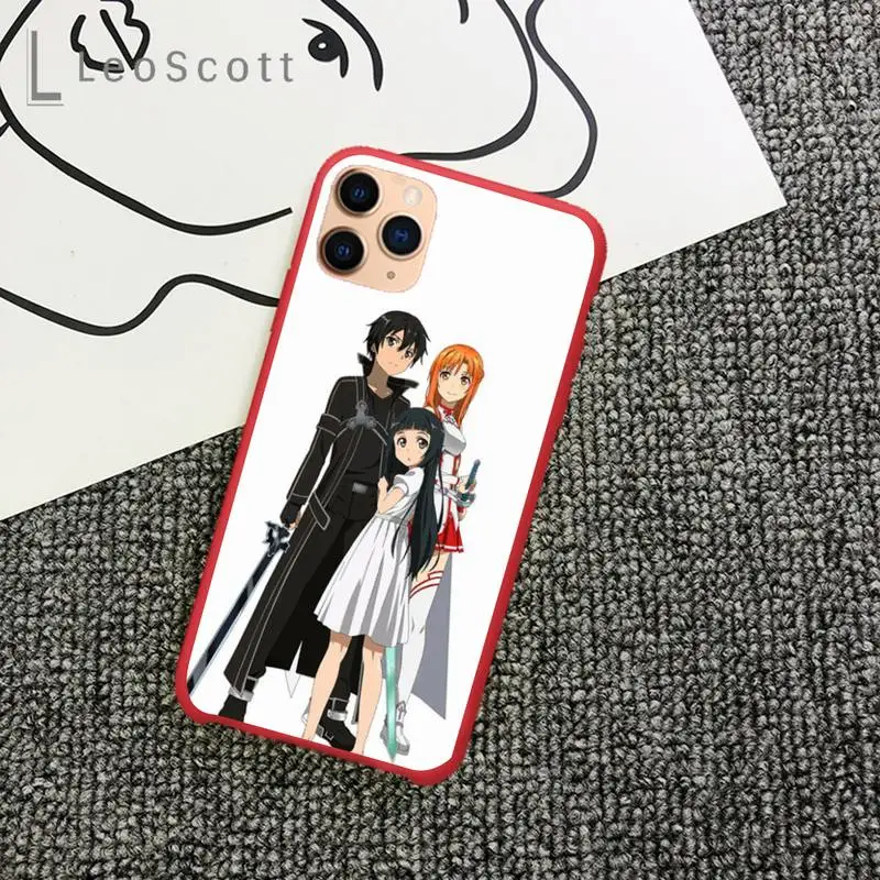 Sword Art Online SAO Phone Case Candy Color for iPhone 11 12 mini pro XS MAX 8 7 6 6S Plus X 5S SE 2020 XR
Sword Art Online SAO Phone Case Candy Color for iPhone 11 12 mini pro XS MAX 8 7 6 6S Plus X 5S SE 2020 XR