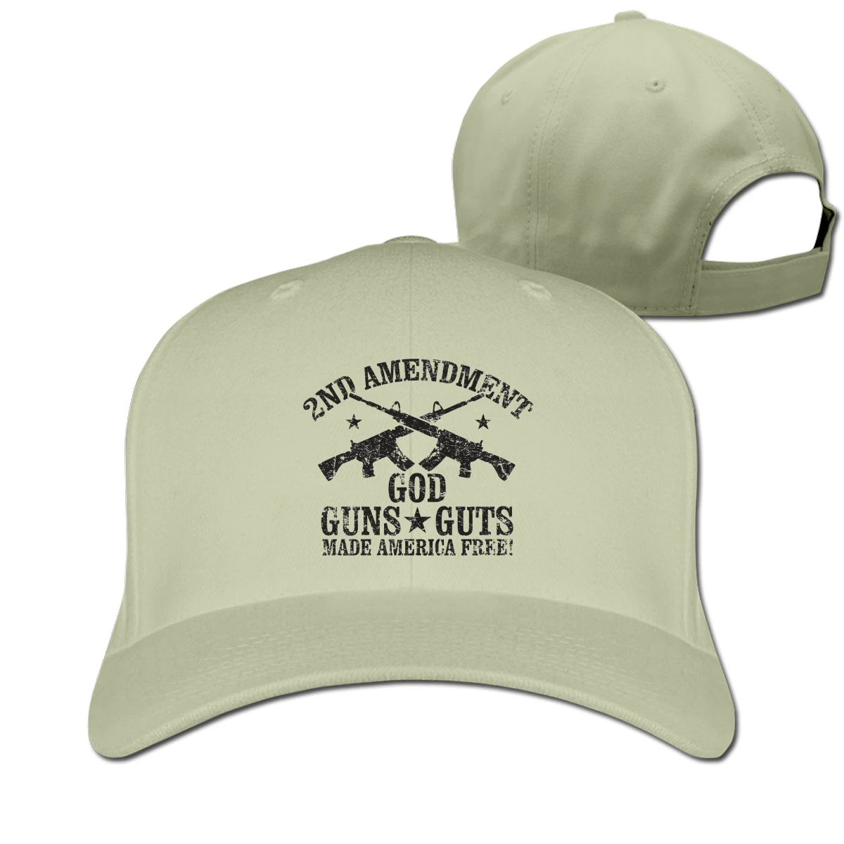 God Guns Guts Made America Free T man women's Fashionable breathable Dad Cap
God Guns Guts Made America Free T man women's Fashionable breathable Dad Cap
