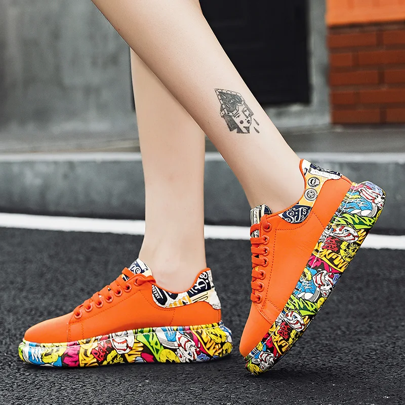 FEBMOFL Sneakers Men Spring Casual Fashion Shoes Size 35-44 Graffiti Ladies Shoes White Sneakers Lover Comfortable Running Shoes
FEBMOFL Sneakers Men Spring Casual Fashion Shoes Size 35-44 Graffiti Ladies Shoes White Sneakers Lover Comfortable Running Shoes