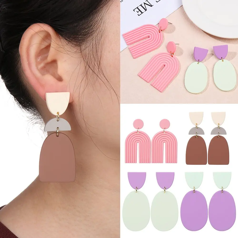 Jewelry Accessories Vintage Exaggerated Irregular Drop Simple Geometric Stitching Retro Acrylic Earring
Jewelry Accessories Vintage Exaggerated Irregular Drop Simple Geometric Stitching Retro Acrylic Earring