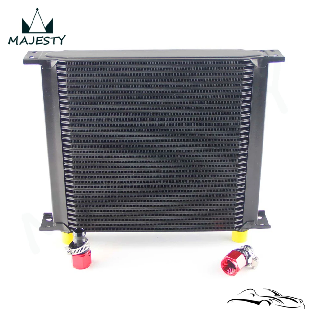 34 Row AN10 Universal Aluminum Engine Transmission 248mm Oil Cooler British Type w/ Fittings Kit Black / Silver
34 Row AN10 Universal Aluminum Engine Transmission 248mm Oil Cooler British Type w/ Fittings Kit Black / Silver