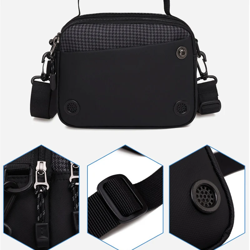 2021 new shoulder bag men's casual outdoor waist bag go out multi-purpose fashion handbag Oxford cloth stitching messenger bag
2021 new shoulder bag men's casual outdoor waist bag go out multi-purpose fashion handbag Oxford cloth stitching messenger bag