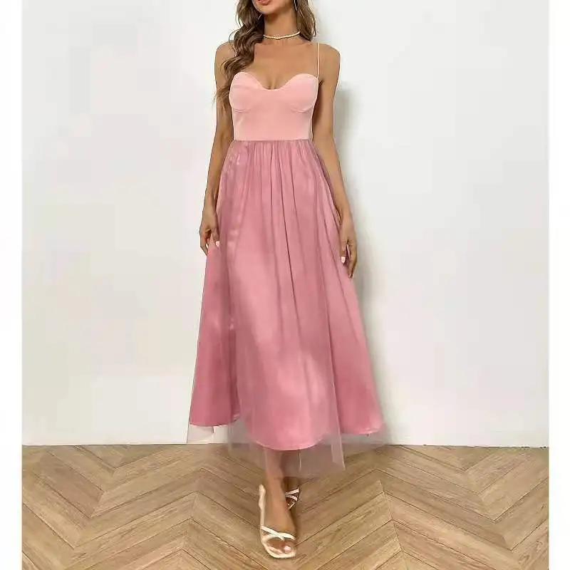 Женское фатиновое платье до щиколотки, длинное летнее платье с разрезом и оборками в несколько рядов, 2022
Женское фатиновое платье до щиколотки, длинное летнее платье с разрезом и оборками в несколько рядов, 2022