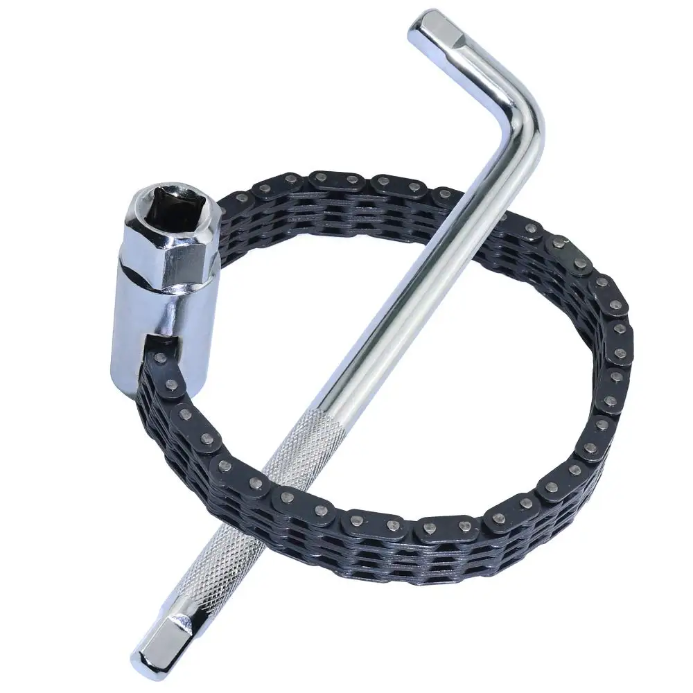 Heavy Duty 4.7 Inches Automotive Two-layer Chain Wrench Sleeve Type Strap Clamp Multi-function Oil Filter Wrench
Heavy Duty 4.7 Inches Automotive Two-layer Chain Wrench Sleeve Type Strap Clamp Multi-function Oil Filter Wrench
