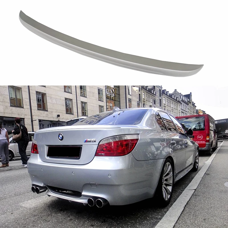 Спойлер заднего крыла для BMW M5 E60 2006-2010 520 525li 528li из высококачественного