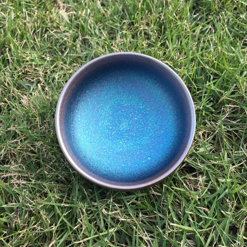 Jian Zhan Blue Tenmokus Cup Tea Coffee Cup with good quality Natural Glaze and Fired in Kiln Ceramic Chinese Song Dynasty Crafts
Jian Zhan Blue Tenmokus Cup Tea Coffee Cup with good quality Natural Glaze and Fired in Kiln Ceramic Chinese Song Dynasty Crafts