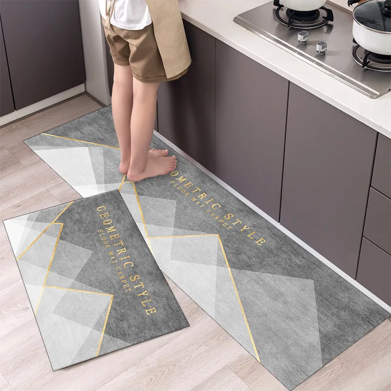 Fashionable Simple Nordic Style Kitchen Floor Mat Household Carpet Long Strip Door Mat Modern Home Decor
Fashionable Simple Nordic Style Kitchen Floor Mat Household Carpet Long Strip Door Mat Modern Home Decor