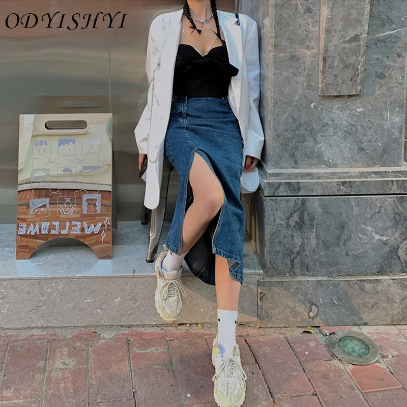 Women Summer Slim New High Street Fashion Blue Skirt Female Casual Sexy Designed Skirts Ladies Brand High Quality Skirts ML06
Women Summer Slim New High Street Fashion Blue Skirt Female Casual Sexy Designed Skirts Ladies Brand High Quality Skirts ML06