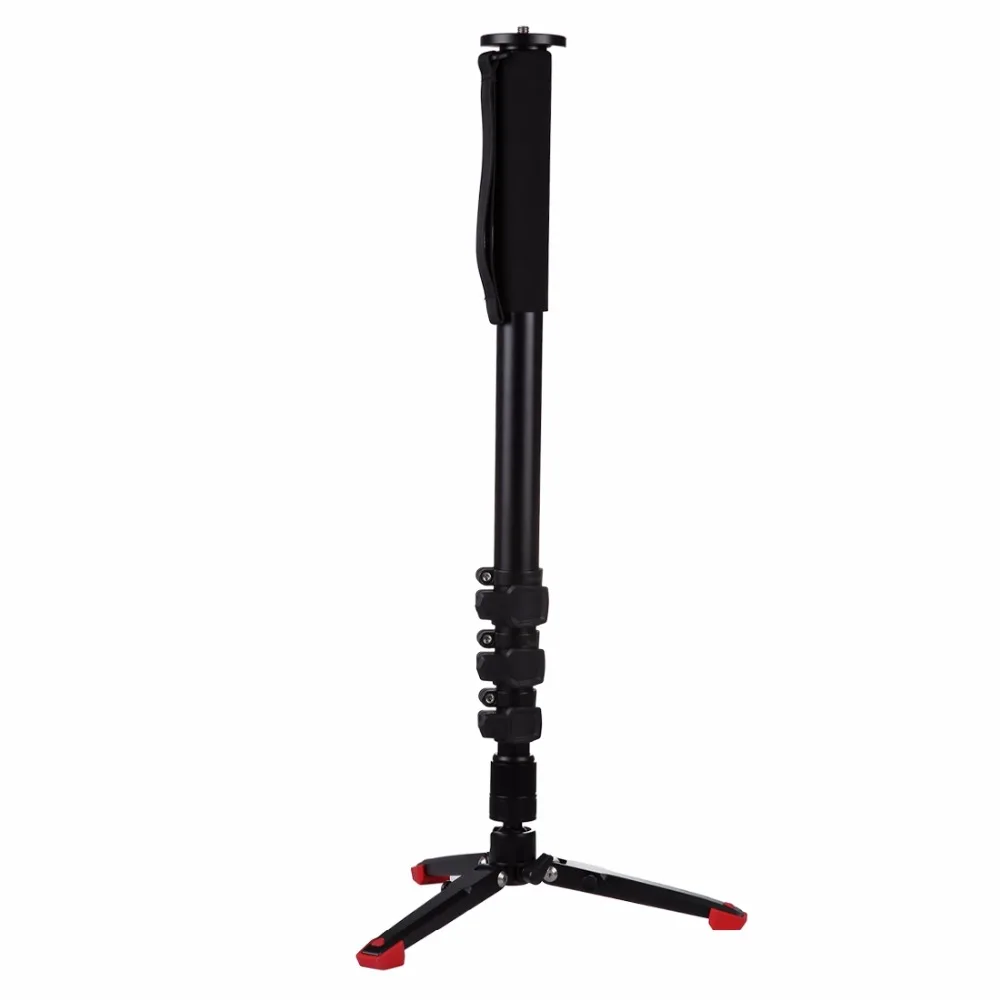 PULUZ For Camera Accessories Four-Section Telescoping Aluminum-magnesium Alloy Self-Standing Monopod with Support Base Bracket
PULUZ For Camera Accessories Four-Section Telescoping Aluminum-magnesium Alloy Self-Standing Monopod with Support Base Bracket
