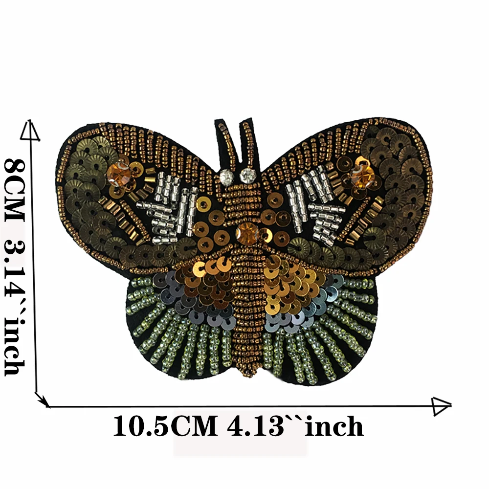 Insect butterfly hot diamond sewing on clothes clothing handbag DIY animal sequins applique clothing patch beaded badge
Insect butterfly hot diamond sewing on clothes clothing handbag DIY animal sequins applique clothing patch beaded badge
