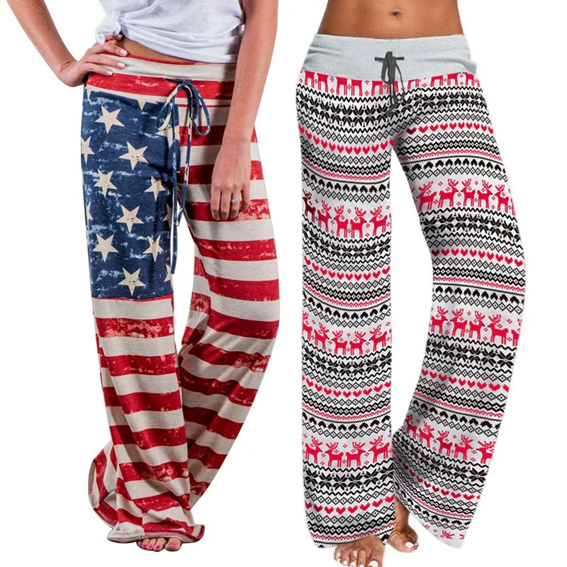2 Pcs Women's Joggers Pants Yoga Pants Trousers Wide Leg Pant High Waist Sweatpants Size XL, National Flag & Black Elk
2 Pcs Women's Joggers Pants Yoga Pants Trousers Wide Leg Pant High Waist Sweatpants Size XL, National Flag & Black Elk