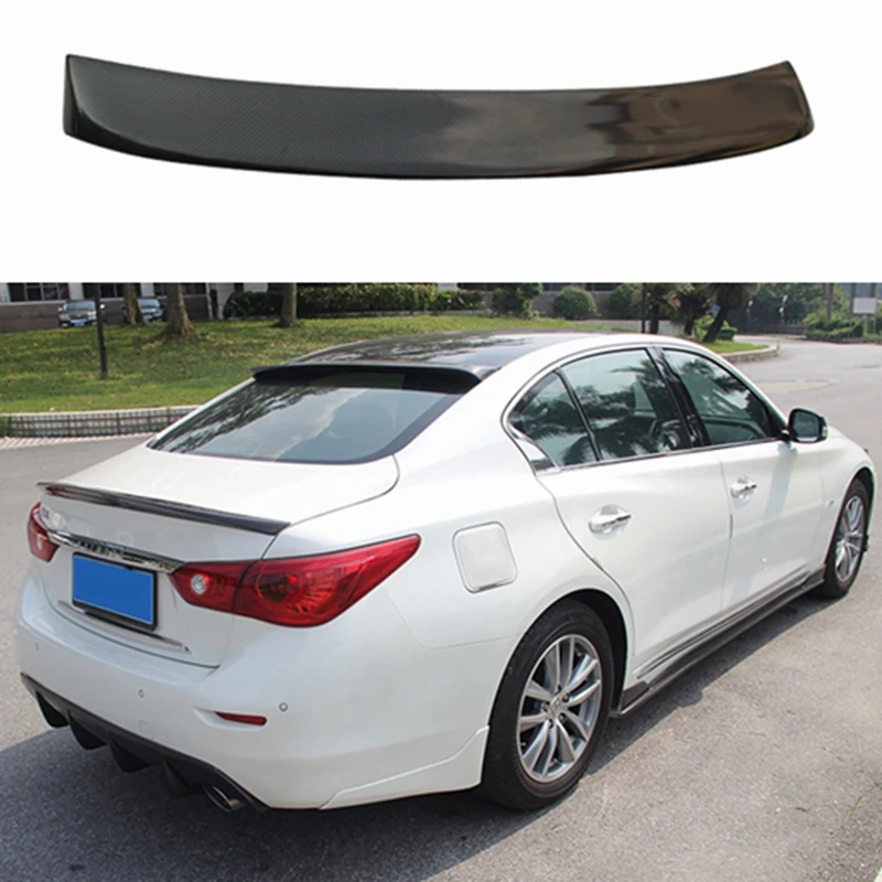 For Infiniti Q50 Q50S Spoiler 2014 2015 2016 2017 High Quality Carbon Fiber Rear Boot Tail Trunk Wing roof Spoiler
For Infiniti Q50 Q50S Spoiler 2014 2015 2016 2017 High Quality Carbon Fiber Rear Boot Tail Trunk Wing roof Spoiler