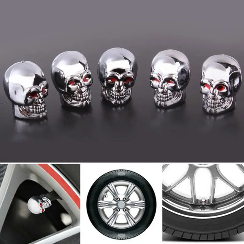 2021 New 5Pc Skull Tyre Tire Wheel Car Auto Valves Cap Dust Stem Cover BicycleMotocycle
2021 New 5Pc Skull Tyre Tire Wheel Car Auto Valves Cap Dust Stem Cover BicycleMotocycle