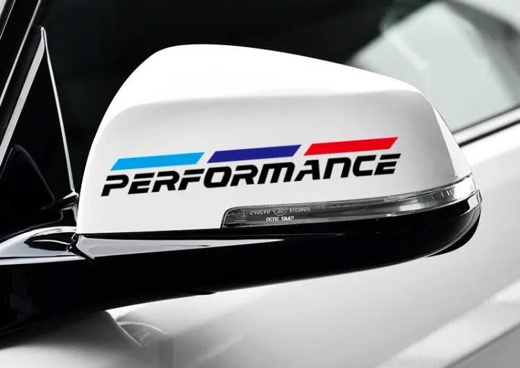 Зеркальные светоотражающие наклейки для BMW 1 3 4 5 7 серии GT X1 X3 X4 X5 X6 2 шт.|Наклейки на