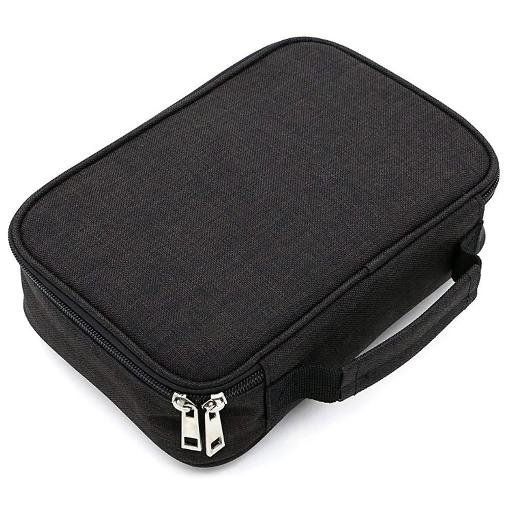 72 Slots Student Sturdy Canvas With Handle Zipper Portable Offices Sketch Wear Resistant Inner Pocket Pencil Case Large Capacity 
72 Slots Student Sturdy Canvas With Handle Zipper Portable Offices Sketch Wear Resistant Inner Pocket Pencil Case Large Capacity