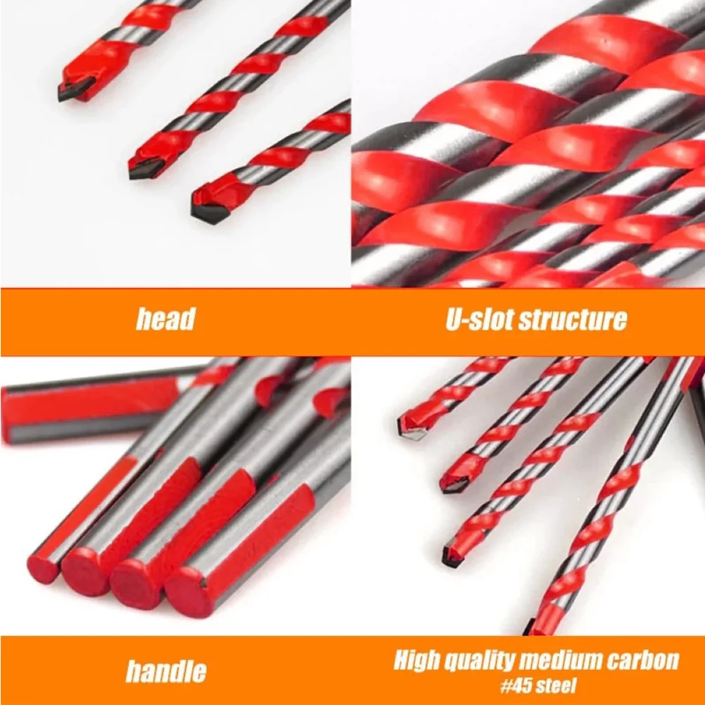 5pcs Glass Concrete Tile Wall Drill Bits Multifunctional Accessories Twist Tools Shank Triangular-overlord Ceramic Hole Spiral
5pcs Glass Concrete Tile Wall Drill Bits Multifunctional Accessories Twist Tools Shank Triangular-overlord Ceramic Hole Spiral