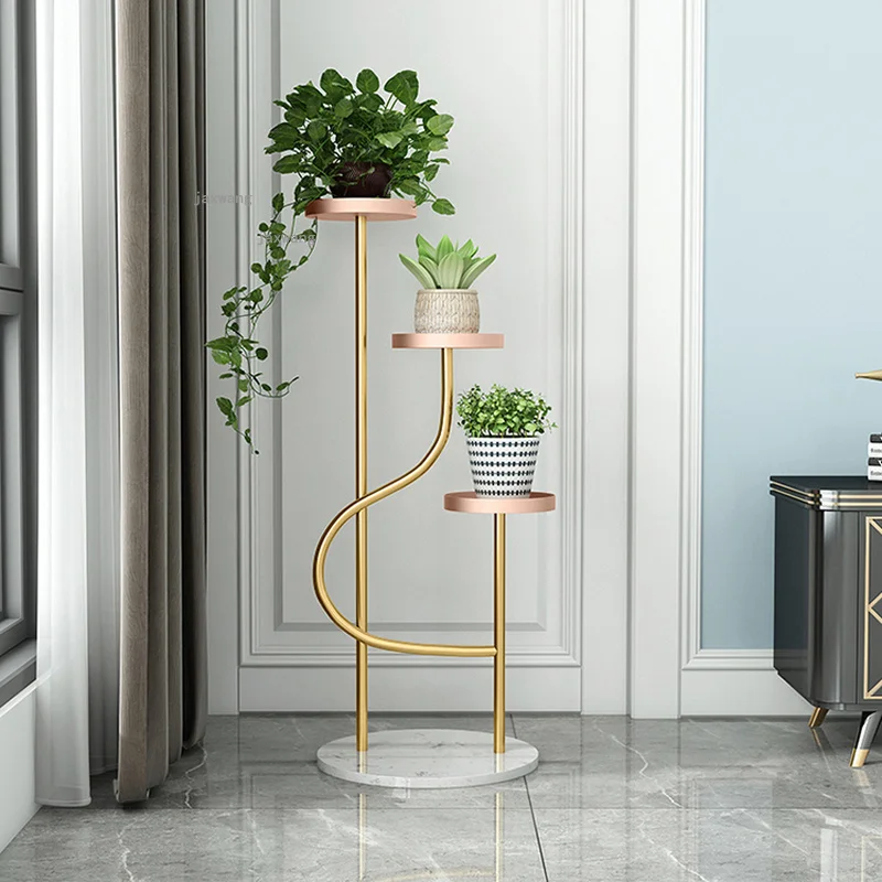 Nordic Wrought Iron Indoor Living Room Decoration Flower Stand Simple Balcony Flower Pot Shelf Cafe Floor Multi-layer Plant Rack
Nordic Wrought Iron Indoor Living Room Decoration Flower Stand Simple Balcony Flower Pot Shelf Cafe Floor Multi-layer Plant Rack