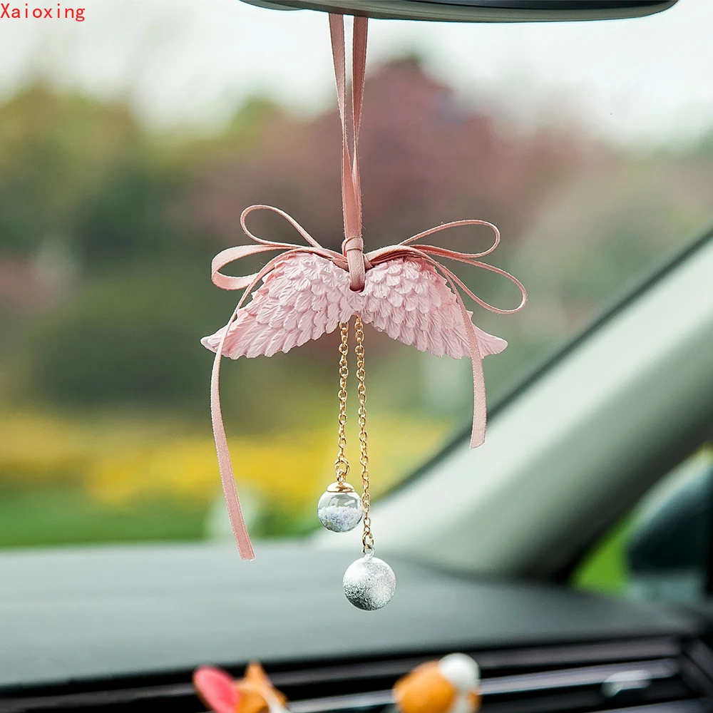 Car Pendant Angel Wings Automobile Rearview Mirror Decoration Ornaments Gypsum Wings Aromatherapy Air Freshener Car Accessories 
Car Pendant Angel Wings Automobile Rearview Mirror Decoration Ornaments Gypsum Wings Aromatherapy Air Freshener Car Accessories