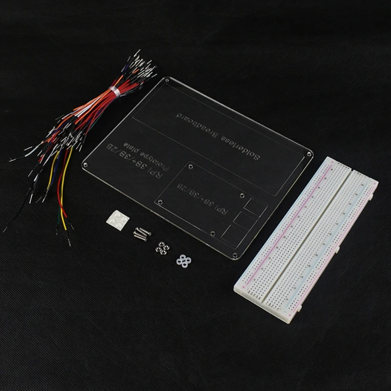 1 компл. Raspberry Pi 4B/3B +/3B Монтажная пластина прототип экспериментальная пластина + 65 Джампер провод + 800 точечная макетная плата
1 компл. Raspberry Pi 4B/3B +/3B Монтажная пластина прототип экспериментальная пластина + 65 Джампер провод + 800 точечная макетная плата