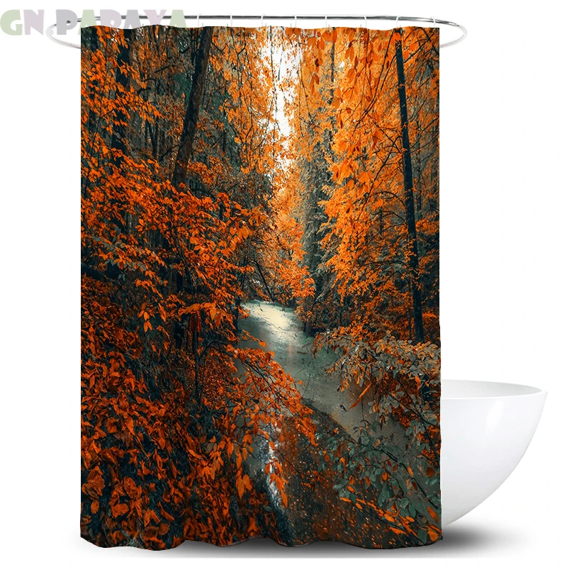 Red forest Bath Curtains farmhouse decor Waterproof Polyester tropical pattern landscape Shower Curtains Screen with Hooks new
Red forest Bath Curtains farmhouse decor Waterproof Polyester tropical pattern landscape Shower Curtains Screen with Hooks new