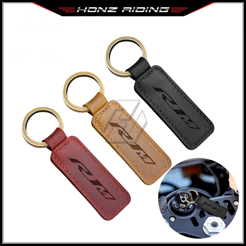For Yamaha YZF-R1M R1M Key Motorcycle Cowhide Keychain Key Ring 
For Yamaha YZF-R1M R1M Key Motorcycle Cowhide Keychain Key Ring