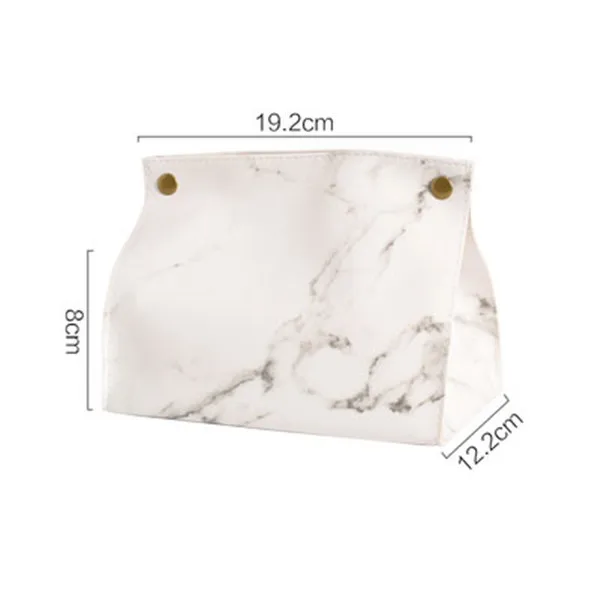 BOUSSAC Tissue Case Box Container PU Leather Marble Pattern Home Car Towel Napkin Papers Dispenser Holder Able Decoration
BOUSSAC Tissue Case Box Container PU Leather Marble Pattern Home Car Towel Napkin Papers Dispenser Holder Able Decoration