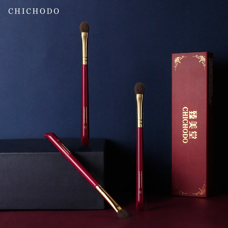 

CHICHODO makeup brush-Luxurious Red Rose series-high quality horse&squirrel hair eyeshadow brush-cosmetic tool-natural hair pen