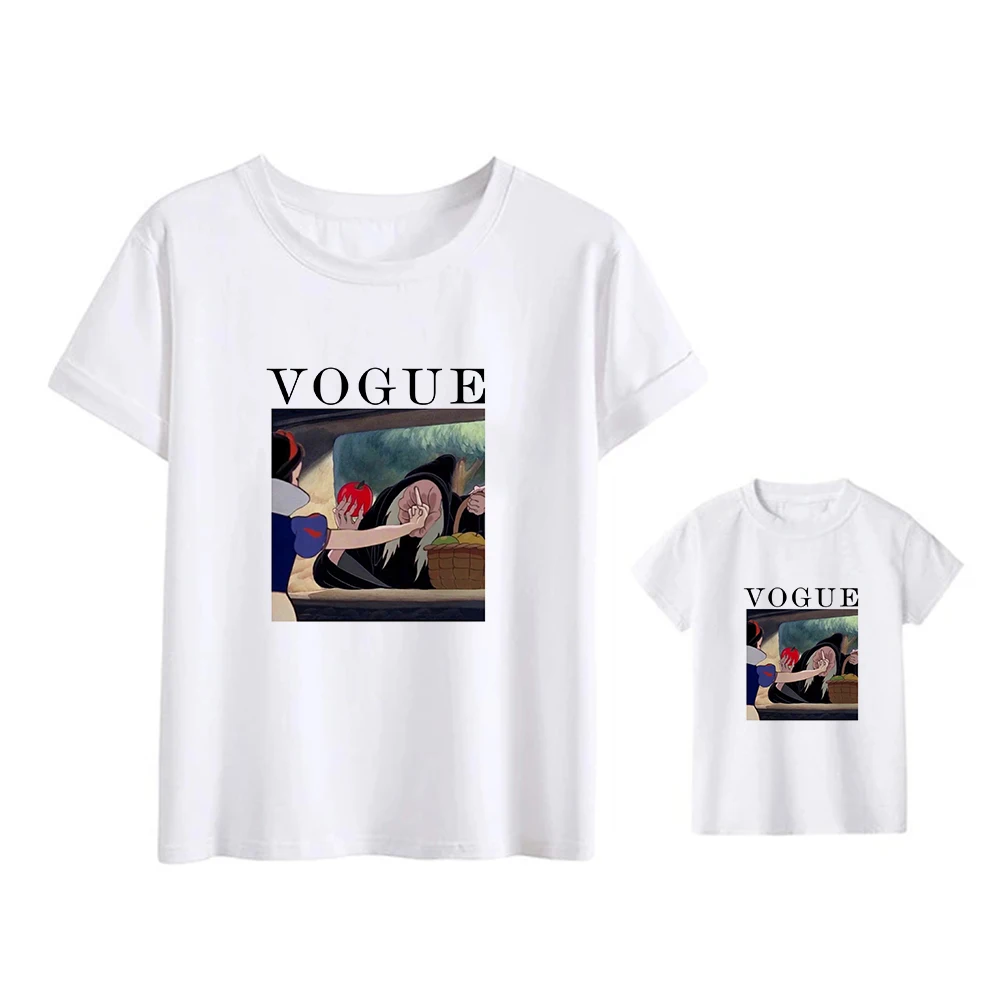 Disney Funny Printed Family Look Mother and Daughter Summer Casual T-shirt Cute Girls Baby Tops White Short Sleeve Suit Kids Tee
Disney Funny Printed Family Look Mother and Daughter Summer Casual T-shirt Cute Girls Baby Tops White Short Sleeve Suit Kids Tee