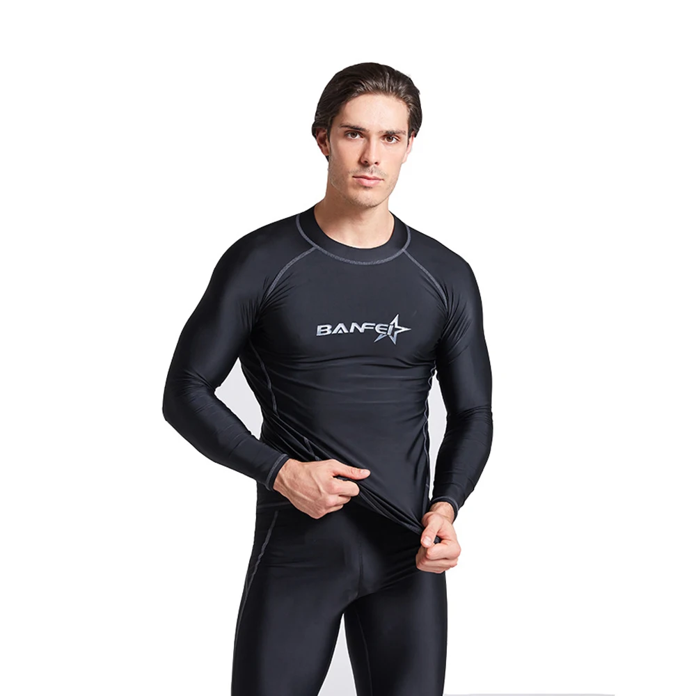 New Quick Dry Long Sleeve Rash Guard Men Swimsuit Tops Swimming Suit UPF 50+ Beach Rash Guard Diving Surfing Shirt For Men 2021
New Quick Dry Long Sleeve Rash Guard Men Swimsuit Tops Swimming Suit UPF 50+ Beach Rash Guard Diving Surfing Shirt For Men 2021