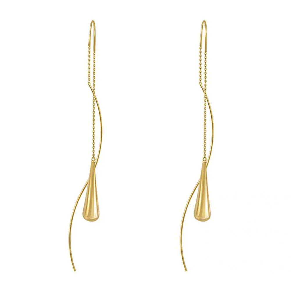 Women 1 Pair Elegant Geometry Pendant All Match Earrings Jewelry Party Earrings Geometry Pendant for Wedding
Women 1 Pair Elegant Geometry Pendant All Match Earrings Jewelry Party Earrings Geometry Pendant for Wedding