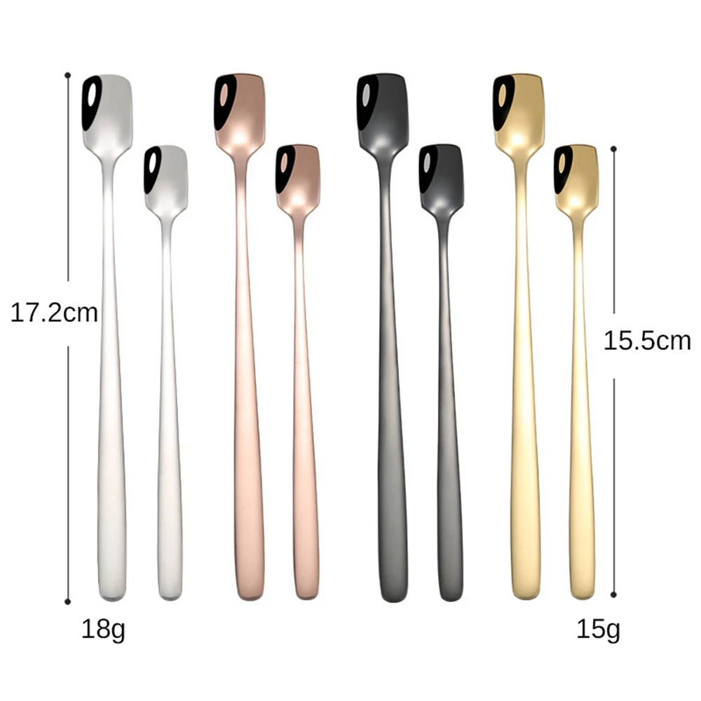 Творческий длинной ручкой Нержавеющая сталь Кофе ложка для перемешивания мороженного десерт Чай ложки для кухонные принадлежности гаджет 
Творческий длинной ручкой Нержавеющая сталь Кофе ложка для перемешивания мороженного десерт Чай ложки для кухонные принадлежности гаджет