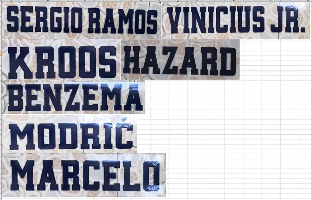 2019 2020 3 й вылет BALE ASENSIO HAZARD SERGIO RAMOS KROOS MARCELO M0RATA VINICIUS MODRIC ISCO нашивка значок|Заплатки| |