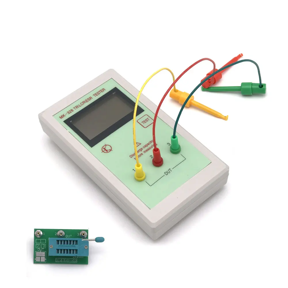 Multi-Function Transistor Tester MK-328 ESR Meter Tester Transistor Inductance Capacitance Resistance LCR TEST MOS/PNP/NPN
Multi-Function Transistor Tester MK-328 ESR Meter Tester Transistor Inductance Capacitance Resistance LCR TEST MOS/PNP/NPN