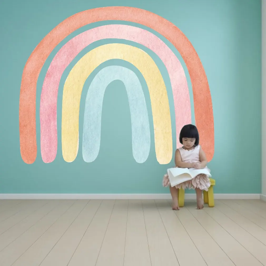 Rainbow Stickers For Children Kids Room Decoration Wallpaper Peel & Stick DIY Vinyl Mural Nursery Decor Wall Decal Nordic Style
Rainbow Stickers For Children Kids Room Decoration Wallpaper Peel & Stick DIY Vinyl Mural Nursery Decor Wall Decal Nordic Style