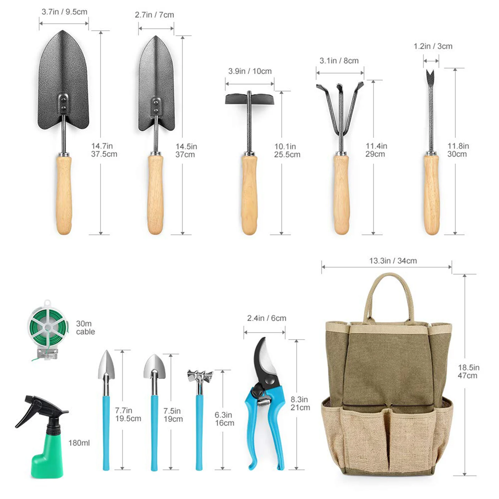 Succulent Transplanting Tools Spade Combination Of Flower Packaging Mini Gardening Supplies Hand Tool Kit Handbag Combination
Succulent Transplanting Tools Spade Combination Of Flower Packaging Mini Gardening Supplies Hand Tool Kit Handbag Combination