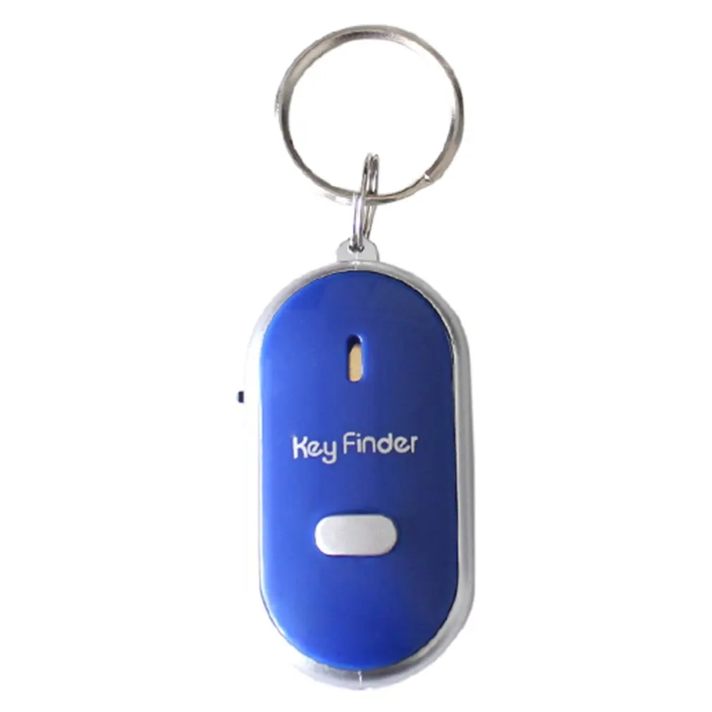 

Key Finder Анти-потерянный смарт-ключ с светодиодный фонарь свисток, ключевой искатель мигающий пищать клавиши трекер аксессуары для локатора