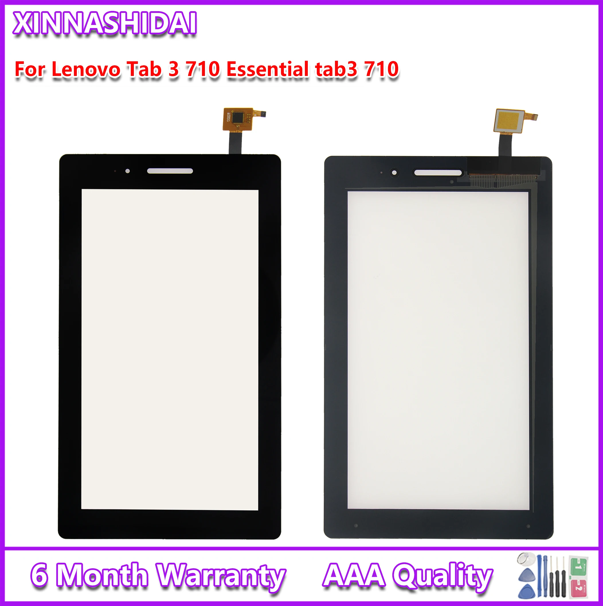 New 7.0'' For Lenovo TAB 3 Essential 710F Tab3 TB3-710F TAB3-710F TB3-710 Touch Screen Panel Digitizer LCD Front Glass Replace
New 7.0'' For Lenovo TAB 3 Essential 710F Tab3 TB3-710F TAB3-710F TB3-710 Touch Screen Panel Digitizer LCD Front Glass Replace