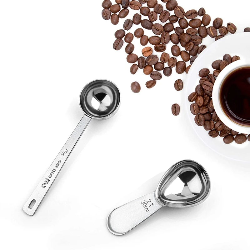 4 Packs Coffee Scoop, 2 Tablespoon Stainless Steel Coffee Measuring Spoons,for Ground Coffee,Short Handle & Long Handle
4 Packs Coffee Scoop, 2 Tablespoon Stainless Steel Coffee Measuring Spoons,for Ground Coffee,Short Handle & Long Handle