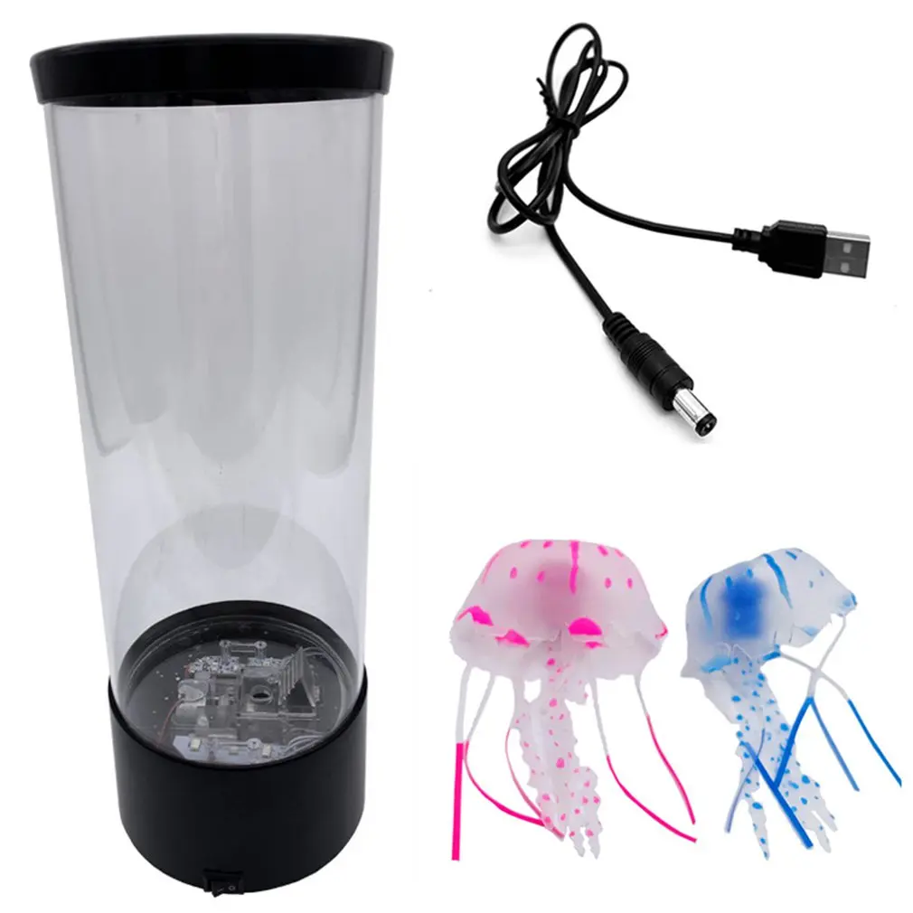 USB Medium Simulation Jellyfish Lamp LED Color Changing Home Decoration Night Light Jellyfish Aquarium Style Led Lamp
USB Medium Simulation Jellyfish Lamp LED Color Changing Home Decoration Night Light Jellyfish Aquarium Style Led Lamp
