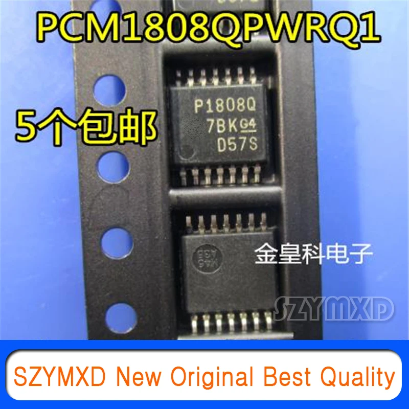10Pcs/Lot New Original PCM1808QPWRQ1 P1808Q Patch TSSOP14 Stereo A/D Converter Chip In Stock
10Pcs/Lot New Original PCM1808QPWRQ1 P1808Q Patch TSSOP14 Stereo A/D Converter Chip In Stock