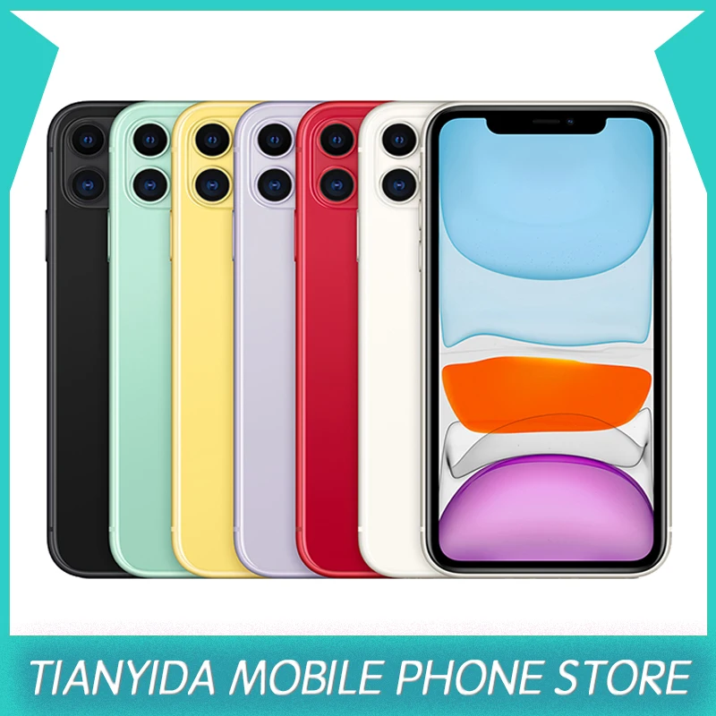 Original Used Apple iPhone 11 4G CellPhone Unlocked 6.1" A13 IOS SmartPhone 4GB RAM 64GB/128GB ROM LTE Hexa Core Mobile Phone
Original Used Apple iPhone 11 4G CellPhone Unlocked 6.1" A13 IOS SmartPhone 4GB RAM 64GB/128GB ROM LTE Hexa Core Mobile Phone