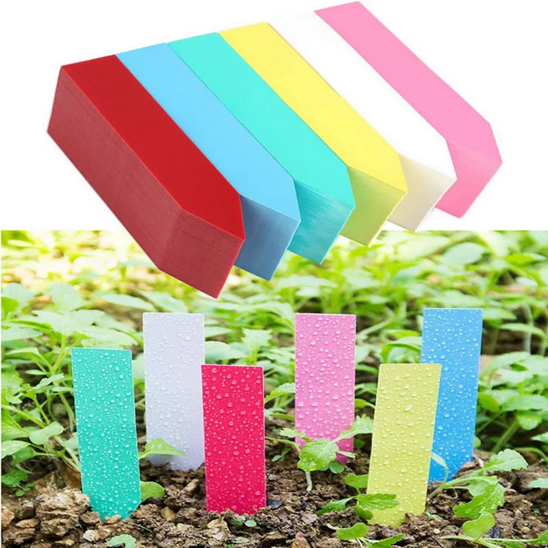 100pcs T-type Plastic Waterproof Plant Labels Garden Ornaments Gardening Label Nursery Flower Tag 
100pcs T-type Plastic Waterproof Plant Labels Garden Ornaments Gardening Label Nursery Flower Tag