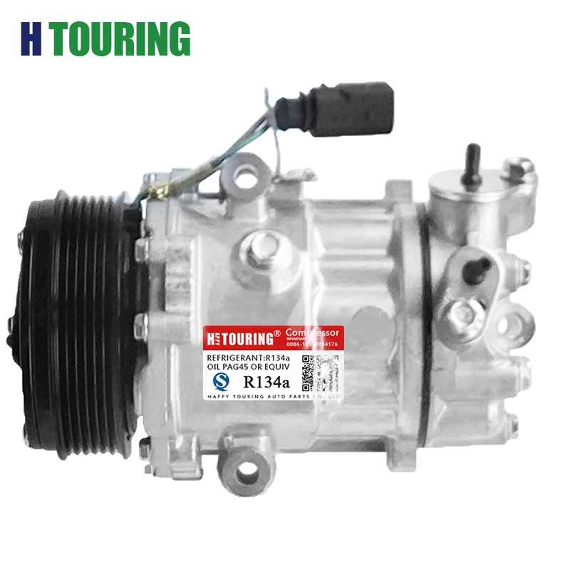 Компрессор переменного тока для автомобиля VW Polo UP Skoda Citigo SD6V12 1S0820803C 6RD820803 Sanden 1916
