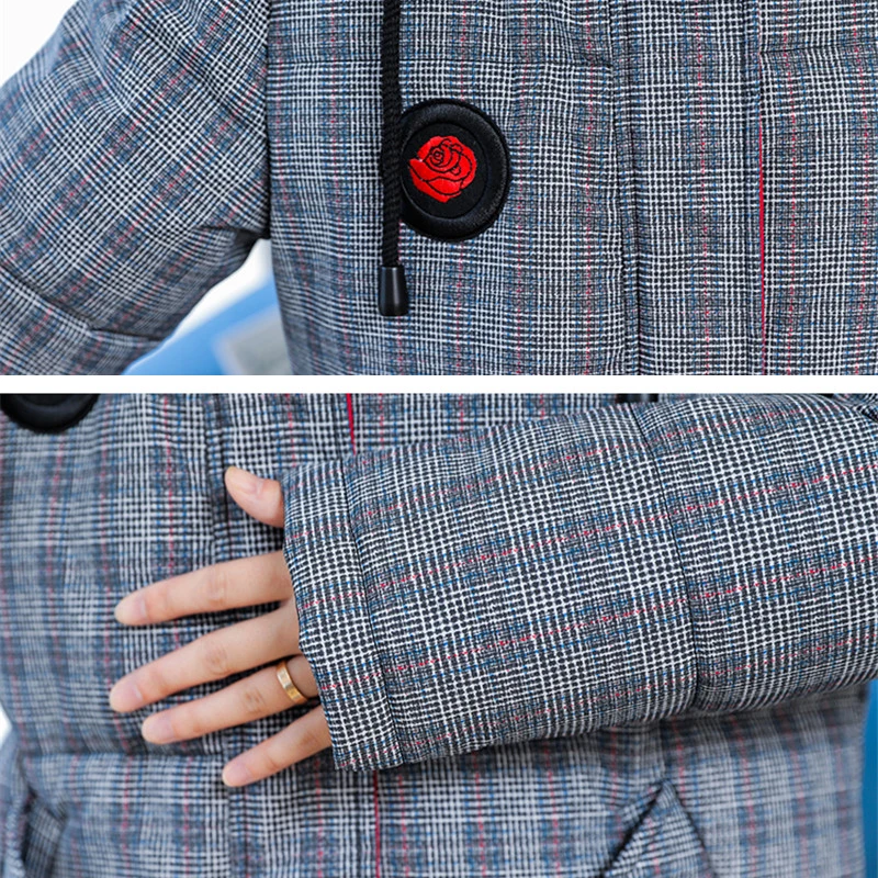 Fashion Winter jacket women Hooded Parka 2020 New Plus size Long Thick Plaid Slim Overcoat Loose Down cotton coat Padded jacket
Fashion Winter jacket women Hooded Parka 2020 New Plus size Long Thick Plaid Slim Overcoat Loose Down cotton coat Padded jacket